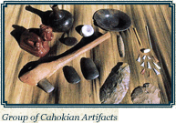 Group of Cahokian Artifacts Group of Cahokian Artifacts