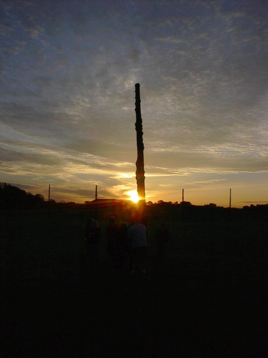 Equinox Observance at Woodhenge