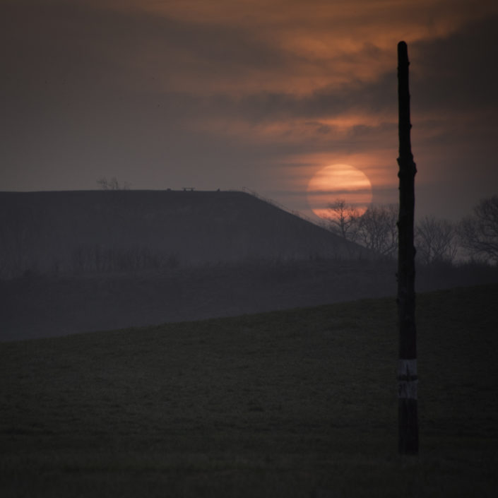 Sunrise at Monks Mound by Dan Seurer