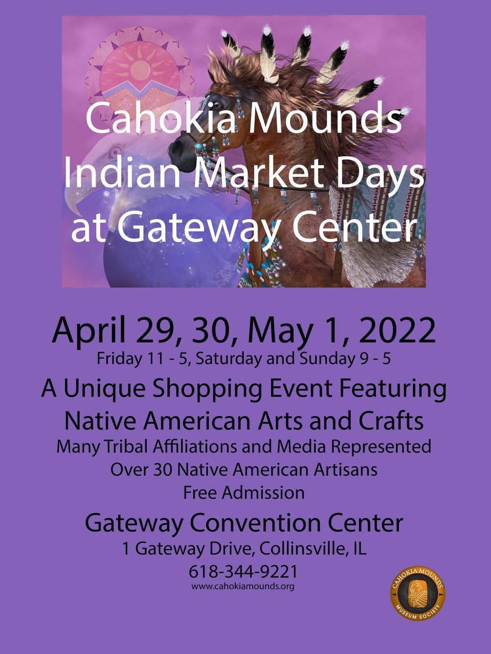 Cahokia Mounds Indian Market Days at Gateway Center