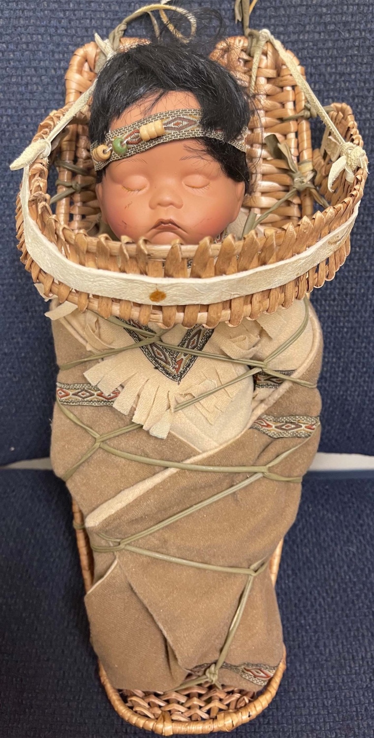 Early 1900’s Sioux Cradleboard Doll Cahokia Mounds State Historic Site