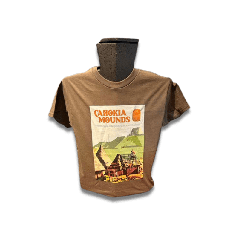 Cahokia Mounds Retro T-Shirt – Cahokia Mounds