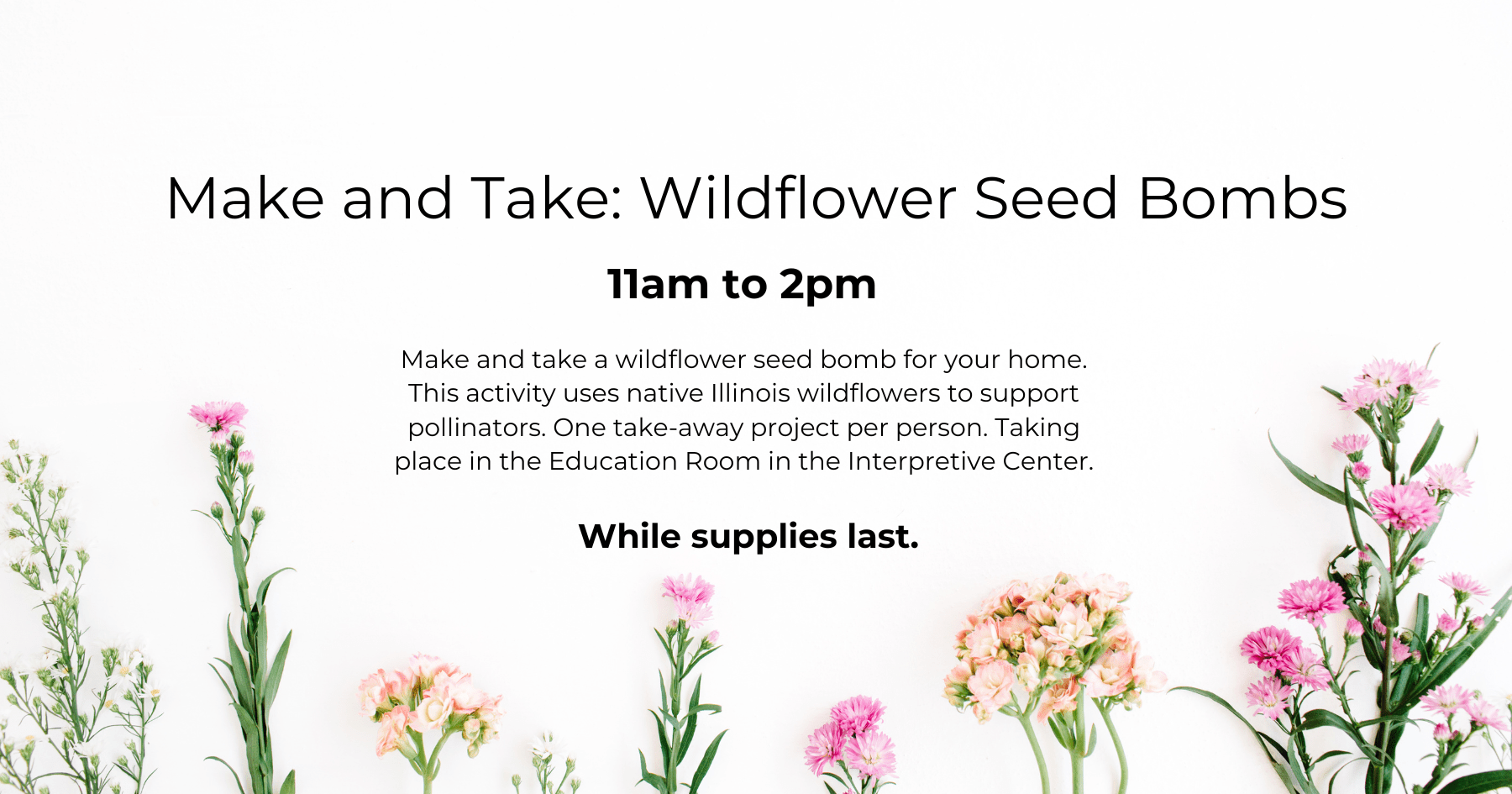 Make & Take: Wildflower Seed Boombs