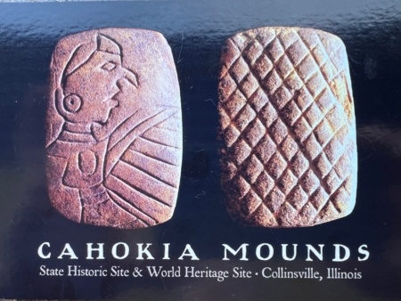 Cahokia Mounds Birdman Postcard