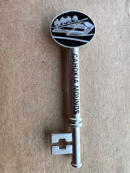 Cahokia Mounds Key Magnet