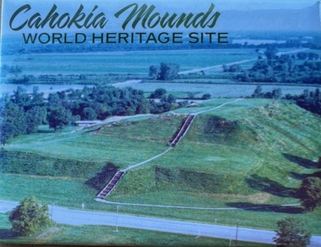 Cahokia Mounds World Heritage Site Magnet