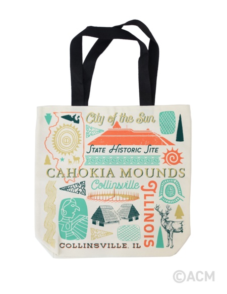 Cahokia Mounds Multi-Image Tote Bag